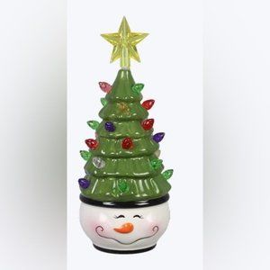 Festive Snowman Christmas Tree Decor